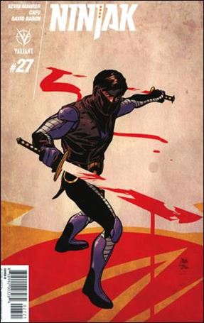 Ninjak (2015) issue 27-B Steve Lieber Cover