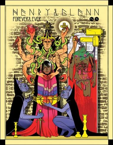 Henry & Glenn Forever & Ever issue 4-B Kristina Collantes "Egypt" Cover