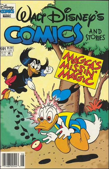 Walt Disney's Comics and Stories (1940) issue 591-B Marvel Cover