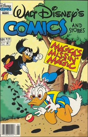 Walt Disney's Comics and Stories (1940) issue 591-B Marvel Cover