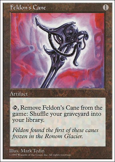 Magic the Gathering: 5th Edition (Base Set) card 368 Feldon's Cane