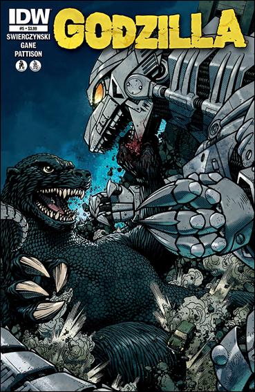 Godzilla (2012) issue 5 Zach Howard Cover