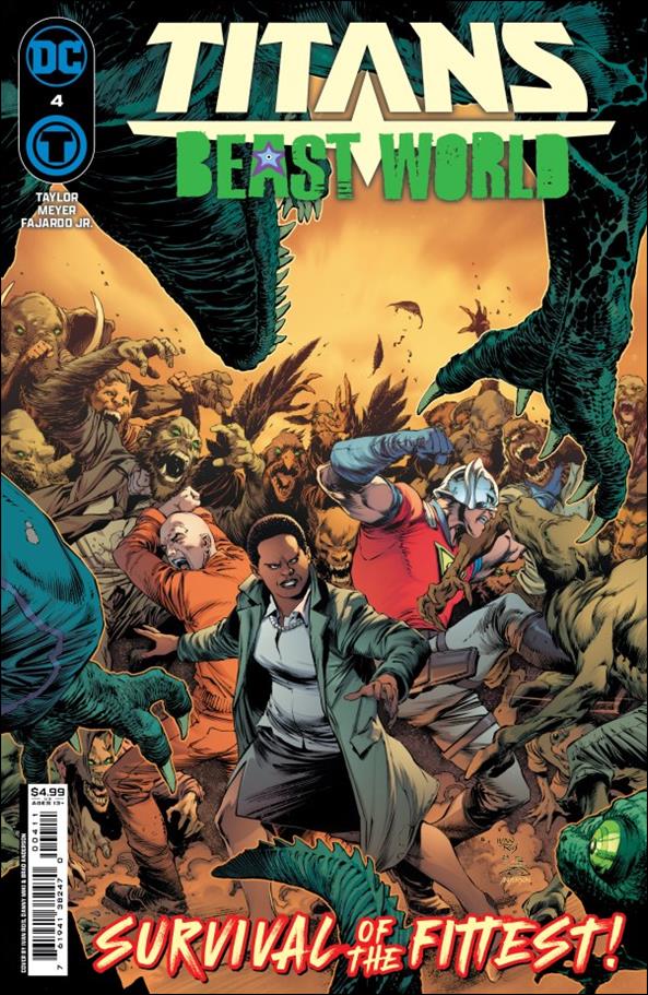 Titans: Beast World issue 4 Ivan Reis Cover