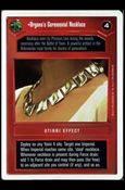 Star Wars: Premiere Unlimited (Base Set) card 69 Organa's Ceremonial Necklace