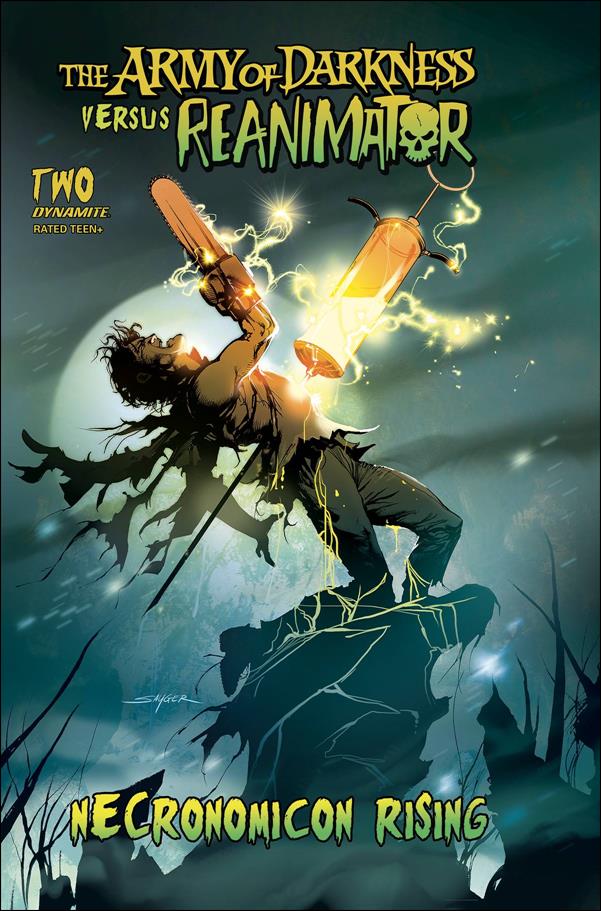 Army of Darkness vs Reanimator: Necronomicon Rising issue 2-D Stuart Sayger Cover