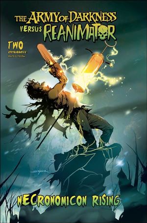 Army of Darkness vs Reanimator: Necronomicon Rising issue 2-D Stuart Sayger Cover