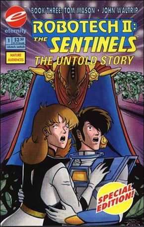 Robotech II: The Sentinels Book III (1993) issue 1-B The Untold Story