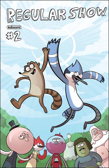 Regular Show issue 2 Mary Cagle Cover