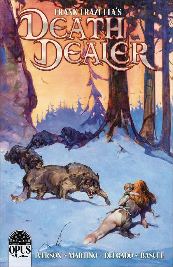 Frank Frazetta's Death Dealer (2022) issue 4-B Frank Frazetta  Cover