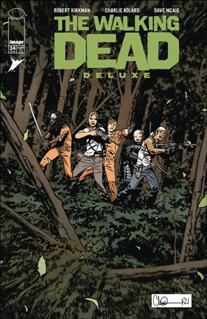 Walking Dead Deluxe issue 34-D Charlie Adlard 