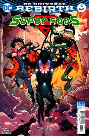 Super Sons issue 4 Jorge Jimenez Cover