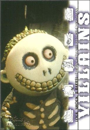 Disney Treasures: Series 3 (Base Set) card 222 Lock, Shock, Barrel - Nightmare Before Christmas