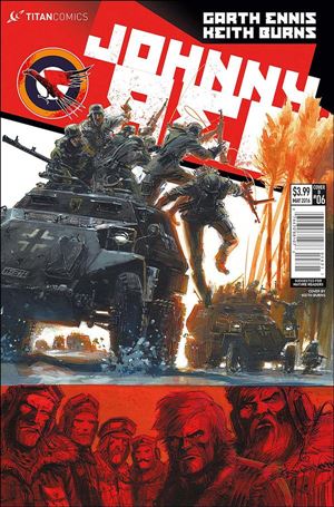 Johnny Red issue 6-B Keith Burns Cover