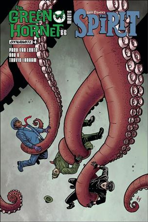 Green Hornet '66 Meets The Spirit issue 4 Ty Templeton Cover