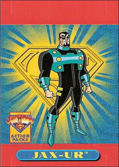 Superman Action Packs (Pop-Out Subset) card P11 Jax-Ur