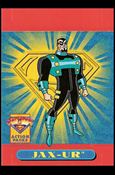 Superman Action Packs (Pop-Out Subset) card P11 Jax-Ur