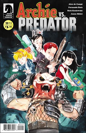 Archie vs Predator issue 2-B Dustin Nguyen Cover