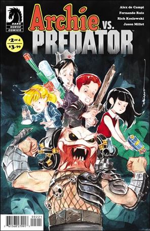 Archie vs Predator issue 2-B Dustin Nguyen Cover