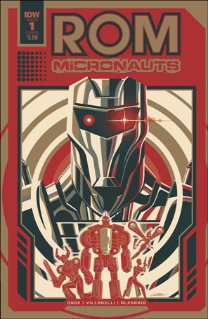 Rom & The Micronauts issue 1-B George Caltsoudas Cover