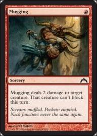 Magic the Gathering: Gatecrash (Base Set) card 102 Mugging