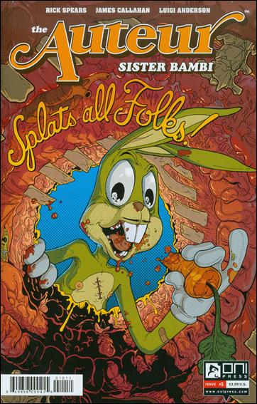 Auteur: Sister Bambi issue 5 James Callahan Cover