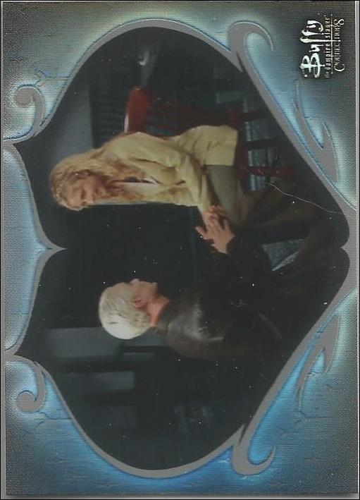 Buffy the Vampire Slayer: Connections (Base Set) card 23 Spike + Buffy: Magical Connection