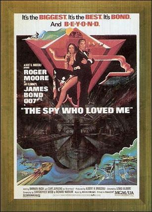 James Bond Connoisseur's Collection Volume Two: The '70s (Metalworks Posters Subset) card P10  The Spy Who Loved Me