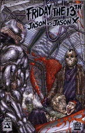 Friday the 13th: Jason vs Jason X issue 1-C Wraparound Cover