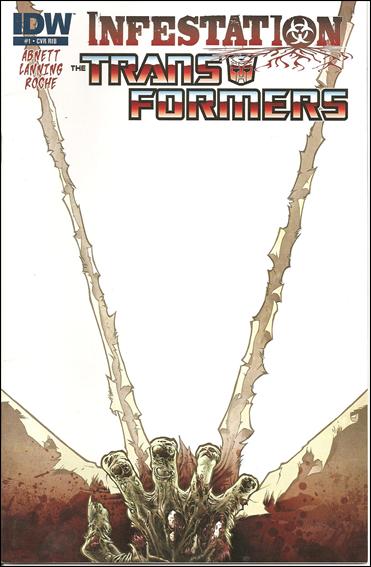 Transformers: Infestation issue 1-E Blank 1:25 RI-B Sketch Cover