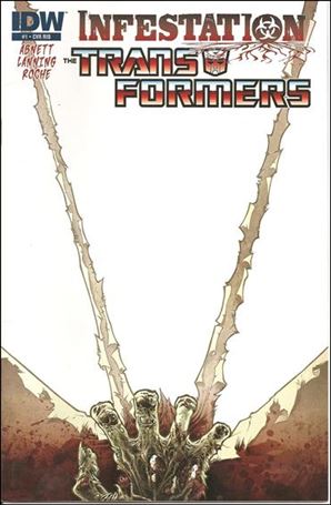 Transformers: Infestation issue 1-E Blank 1:25 RI-B Sketch Cover