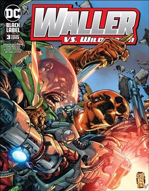 Waller vs. Wildstorm issue 3-B Eric Battle Cover