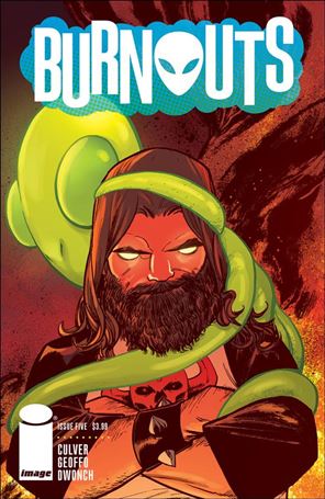 Burnouts issue 5-C Justin Greenwood Cover