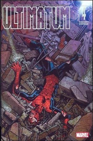 Ultimatum issue 4-D Phil Jimenez "R.I.P." Cover