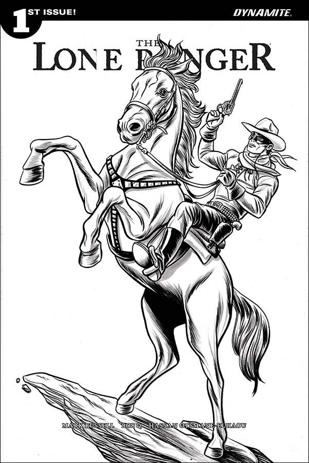 Lone Ranger (2018) issue 1-F Mike Allred 1:30 Black & White Cover