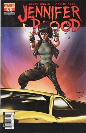 Jennifer Blood (2011) issue 4-C Ale Garza 1:15 Cover