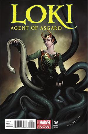 Loki: Agent of Asgard issue 3-B Olivier Coipel 1:50 Cover