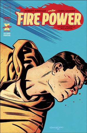 Fire Power issue 3-B Blue Cover (2nd Printing)