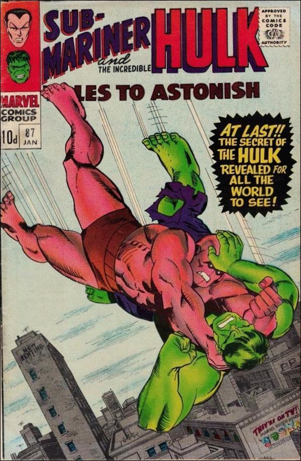 Tales to Astonish (1959) issue 87-B UK Price Cover