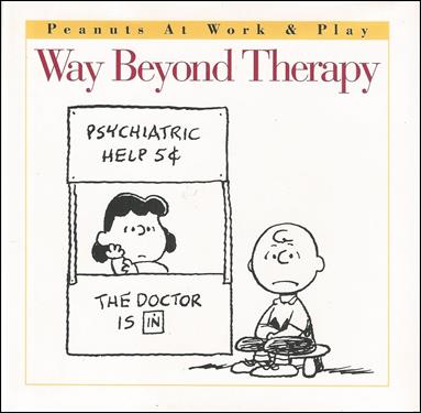 Peanuts at Work & Play issue 8 Way Beyond Therapy
