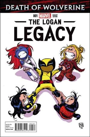 Death of Wolverine: The Logan Legacy issue 1-C Skottie Young Baby Cover