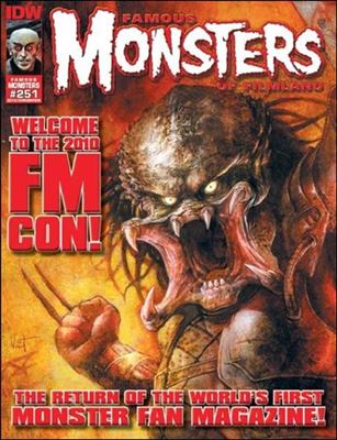 Famous Monsters of Filmland issue 251-D Predator FM Con Cover 1/3500