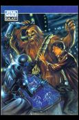 Star Wars Galaxy: Series 2 (Promo) card P5 Chewbacca, Han Solo, and Droid Playing Dejarik