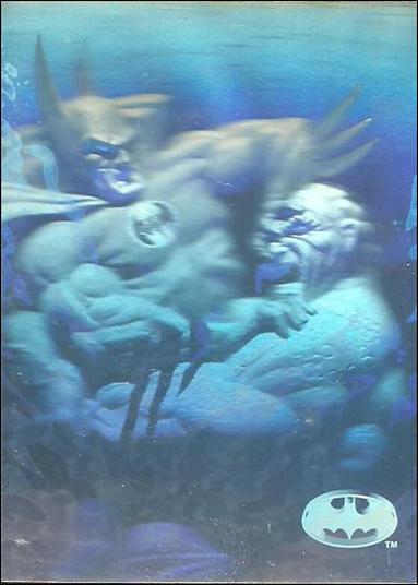Batman Holo Series (Base Set) card 38 Reptilian Horror