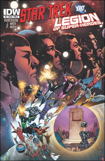 Star Trek/Legion of Super-Heroes issue 6 Phil Jimenez Cover