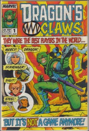 Dragon's Claws (UK) Cover Image 1