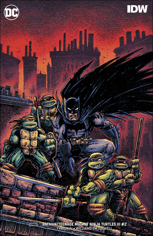 Batman/Teenage Mutant Ninja Turtles III issue 2-B Kevin Eastman Cover