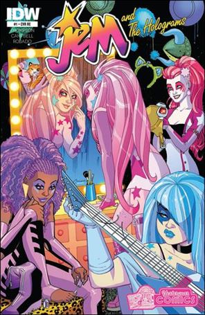 Jem and the Holograms issue 1-L Amanda Conner Yesteryear Comics Cover