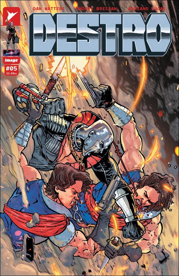 Destro (2024) issue 5 Andrei Bressan Cover
