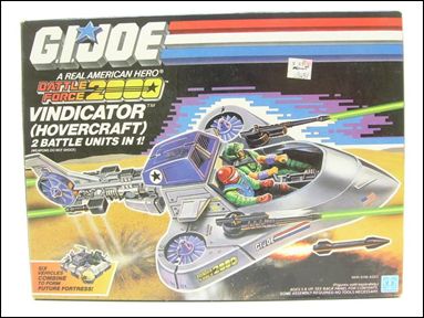 G.I. Joe: A Real American Hero (Battle Force 2000) Vehicles figure 2 Vindicator (Hovercraft)