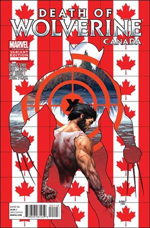 Death of Wolverine issue 1-B Steve McNiven Canada Cover